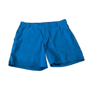 Rhone‎ Teal Blue Men's Nylon Blend Commuter Shorts Size 35
